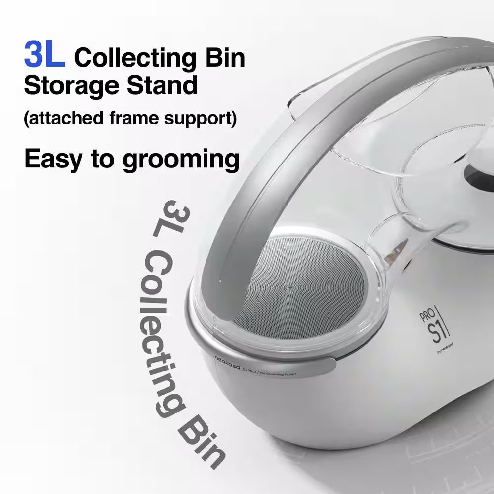 S1 Pro Pet Grooming System Bagless Corded HEPA Filter Handheld Vacuum