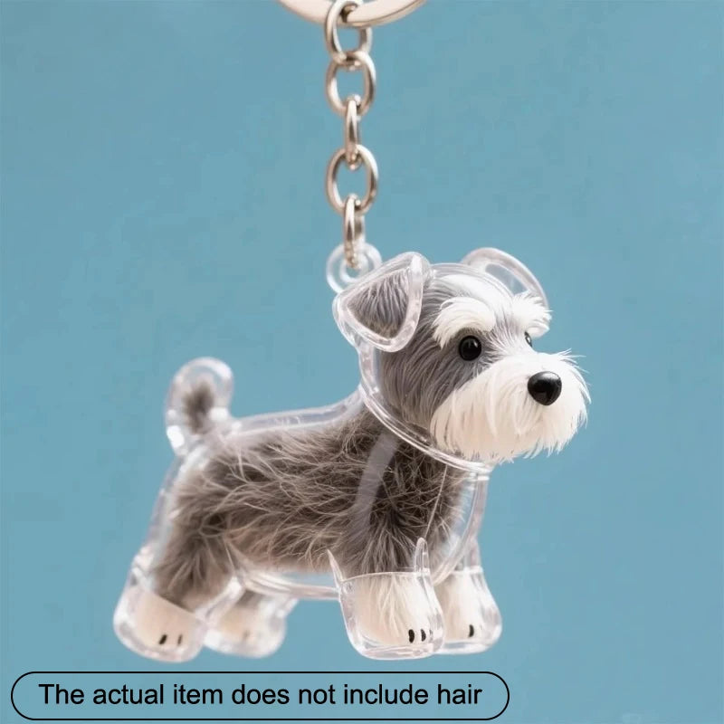 Puppy/Cat Hair Memorial Keepsake Capsule Pet'S Dog/Cat Fur Container Pet Hair Storage Keychain Decor Pet Lovers Pet Souvenirs