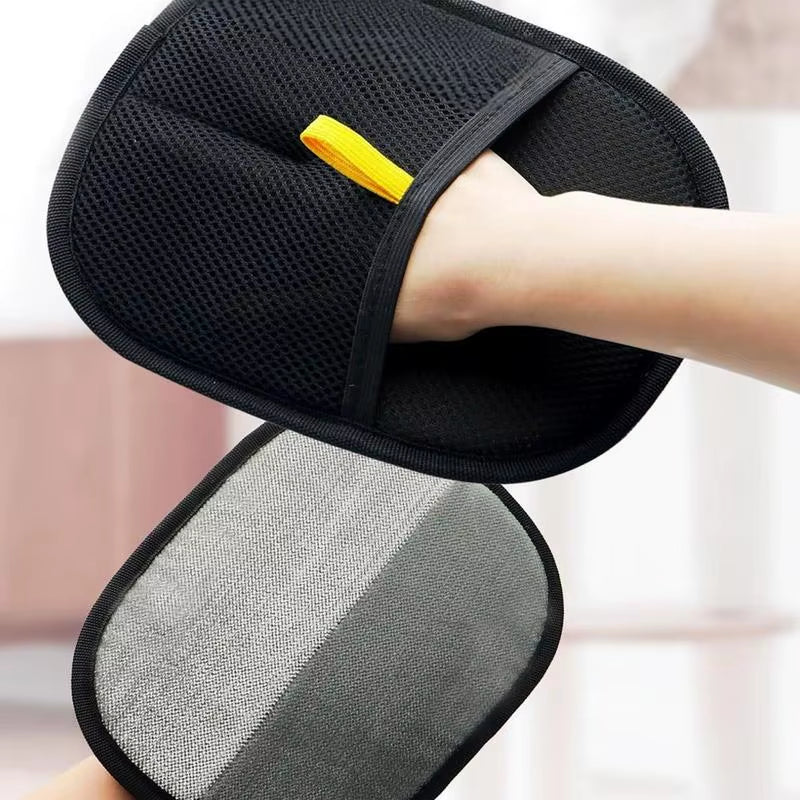 Pet Grooming Gloves Double-Sided Grooming Gloves for Pets Gentle Deshedding Mitt Massager Grooming Gloves for Long and Short