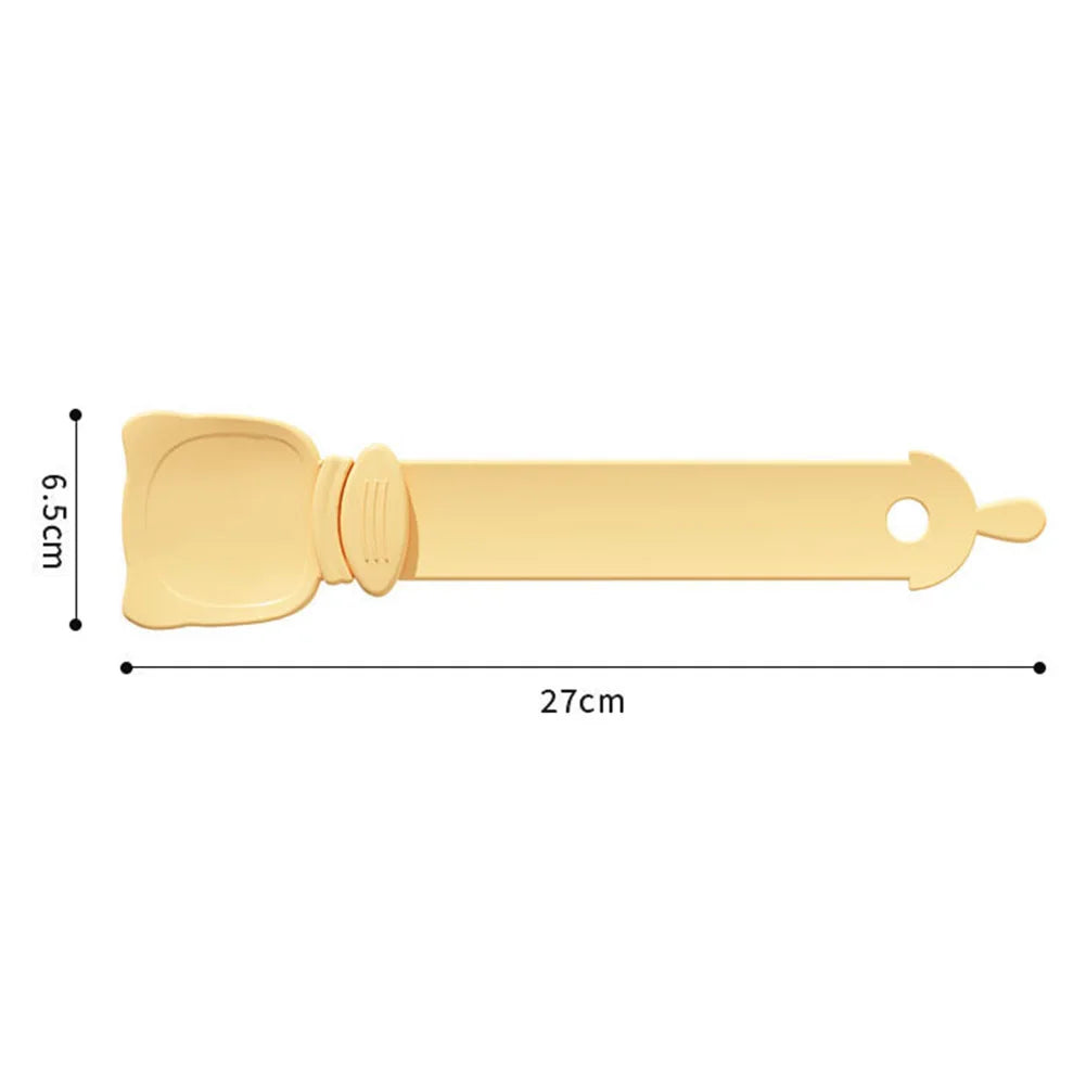 Cat Food Strip Squeezer Spoon Long Handle Cat Strip Feeder Meat Mud Cat Stripe Squeezer for Pet Cat'S Food Supplies