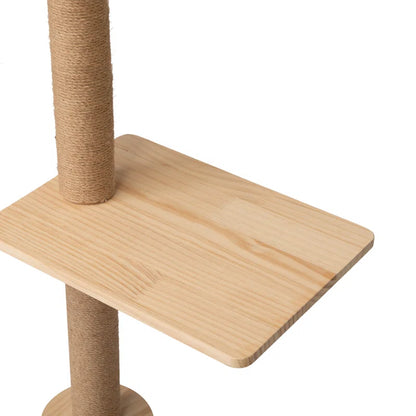 Darkiel 7Pcs Wall-Mounted Cat Tree Shelves Climbing Tower