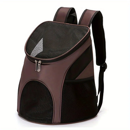 Portable Mesh Dog Bag Breathable Dog Backpack Foldable Large Capacity Dog Bag,Large Capacity Breathable Dog Outdoor Backpack