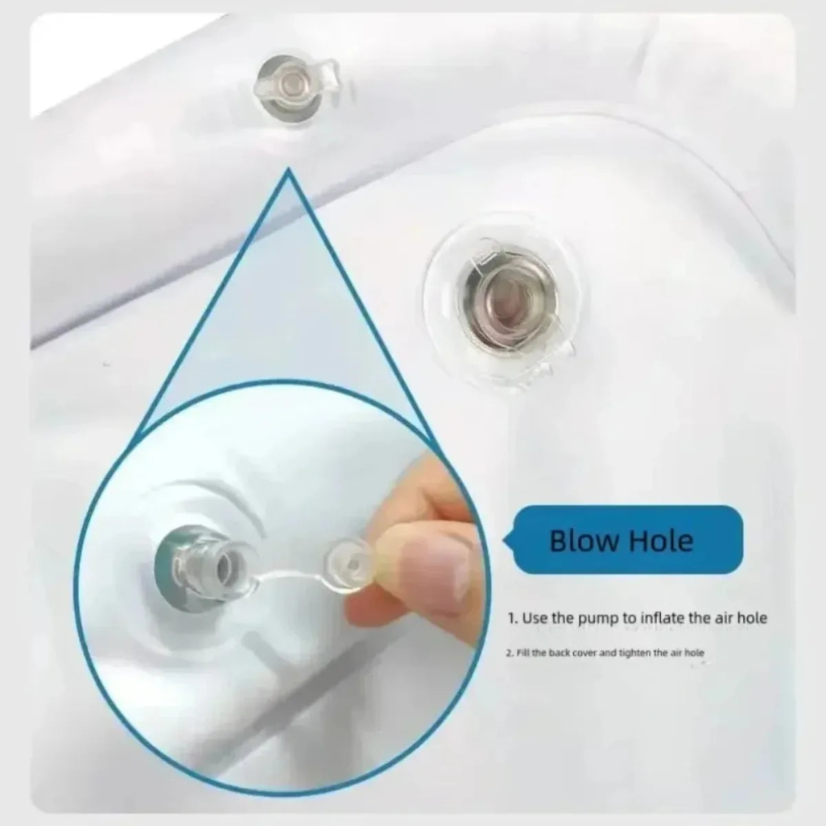 Cooling Pet Water Bed Cushion Thickened Inflatable Sensory Water Play Mat Puppy Rotundity Sleeping Mat Cat Bed Pets Accessories