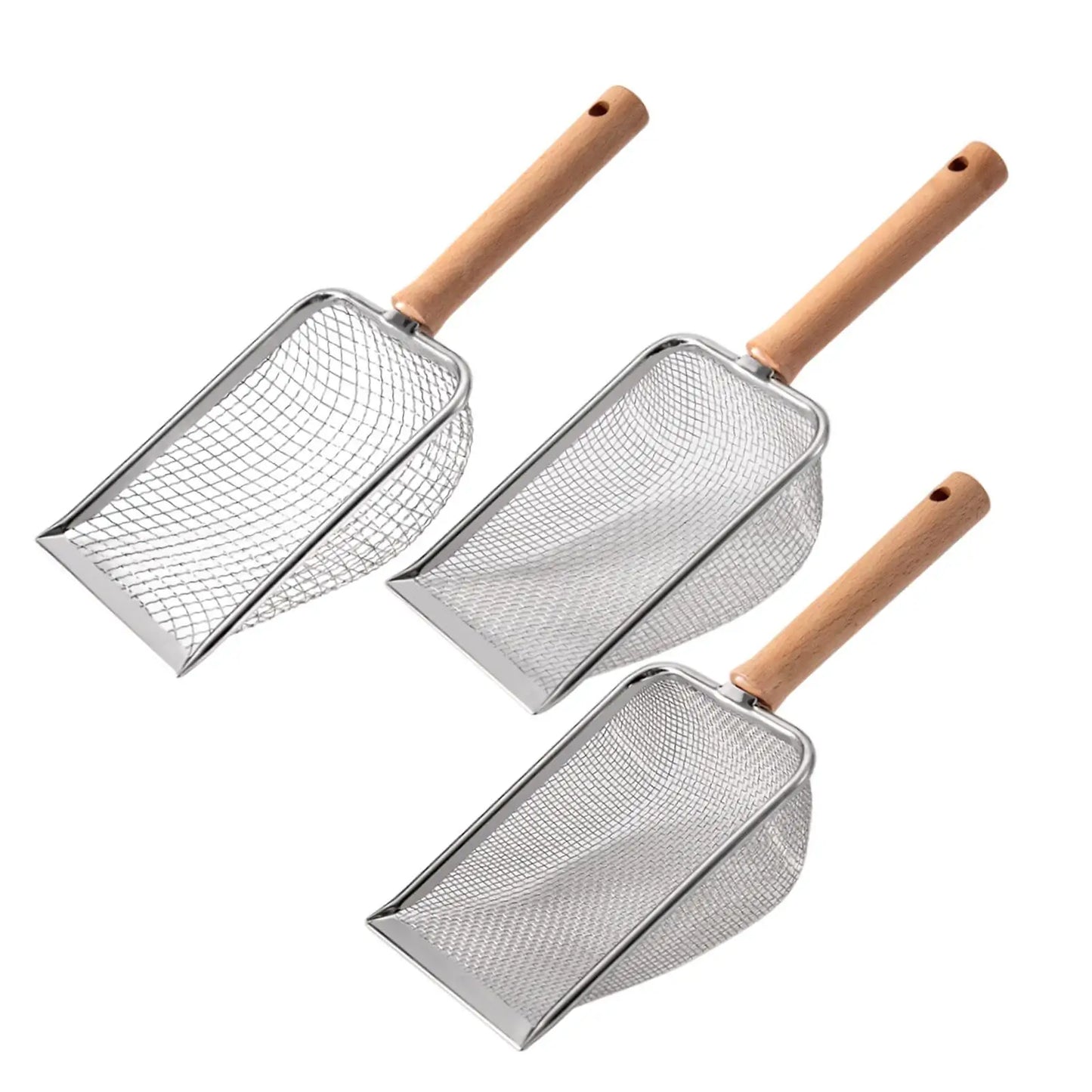 Cat Litter Spoon Durable Cleaner Sand Spoon Shovel Litter Box Scooper for Instant Cleaning Fast Sifting Kitten Lizards
