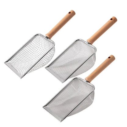 Cat Litter Spoon Durable Cleaner Sand Spoon Shovel Litter Box Scooper for Instant Cleaning Fast Sifting Kitten Lizards