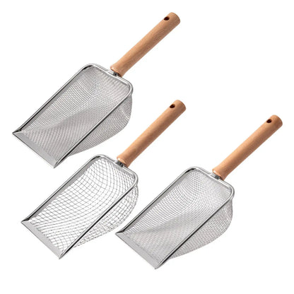 Cat Litter Spoon Durable Cleaner Sand Spoon Shovel Litter Box Scooper for Instant Cleaning Fast Sifting Kitten Lizards