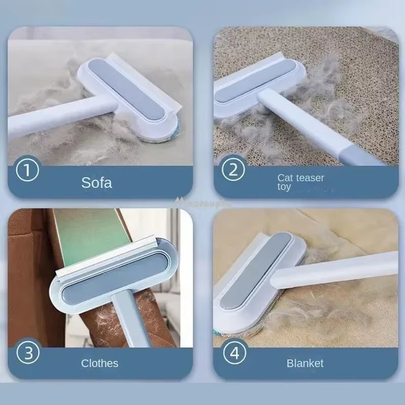 Multi-Function Brusher Pet Cat Hair Remover Brush Manual Lint Dog Hair Cleaner Remover Carpet Bed Hair Tools Pet Supplies