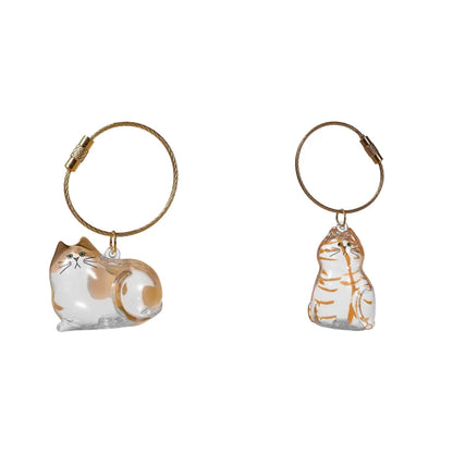 Transparent Cat Hair Storage Box Pendant Cat Hair Capsule Commemorative Collection Bag Pendant Keychain Cat Accessories