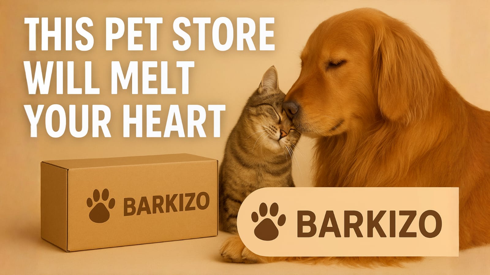 Load video: Barkizo – For the Pets Who Make Life Whole