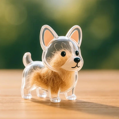 Puppy/Cat Hair Memorial Keepsake Capsule Pet'S Dog/Cat Fur Container Pet Hair Storage Keychain Decor Pet Lovers Pet Souvenirs