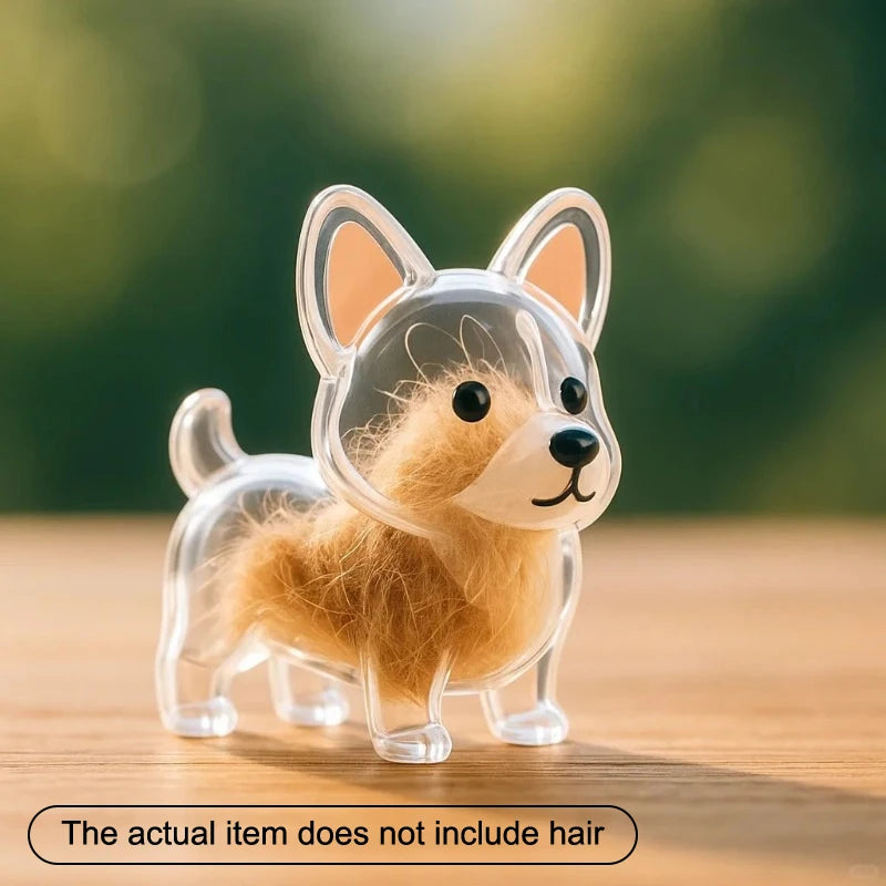 Puppy/Cat Hair Memorial Keepsake Capsule Pet'S Dog/Cat Fur Container Pet Hair Storage Keychain Decor Pet Lovers Pet Souvenirs