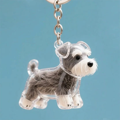 Puppy/Cat Hair Memorial Keepsake Capsule Pet'S Dog/Cat Fur Container Pet Hair Storage Keychain Decor Pet Lovers Pet Souvenirs