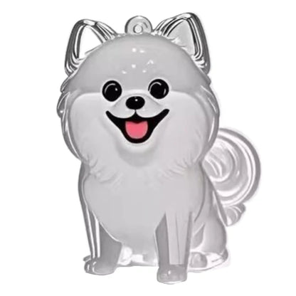 Puppy/Cat Hair Memorial Keepsake Capsule Pet'S Dog/Cat Fur Container Pet Hair Storage Keychain Decor Pet Lovers Pet Souvenirs