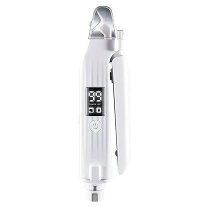 2 in 1 Electric Dog Nail Grinder and Clipper Rechargeable Dog Nail Trimmer and Grinder Quiet and Low Vibration with LED Lights