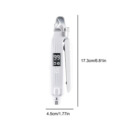 2 in 1 Electric Dog Nail Grinder and Clipper Rechargeable Dog Nail Trimmer and Grinder Quiet and Low Vibration with LED Lights