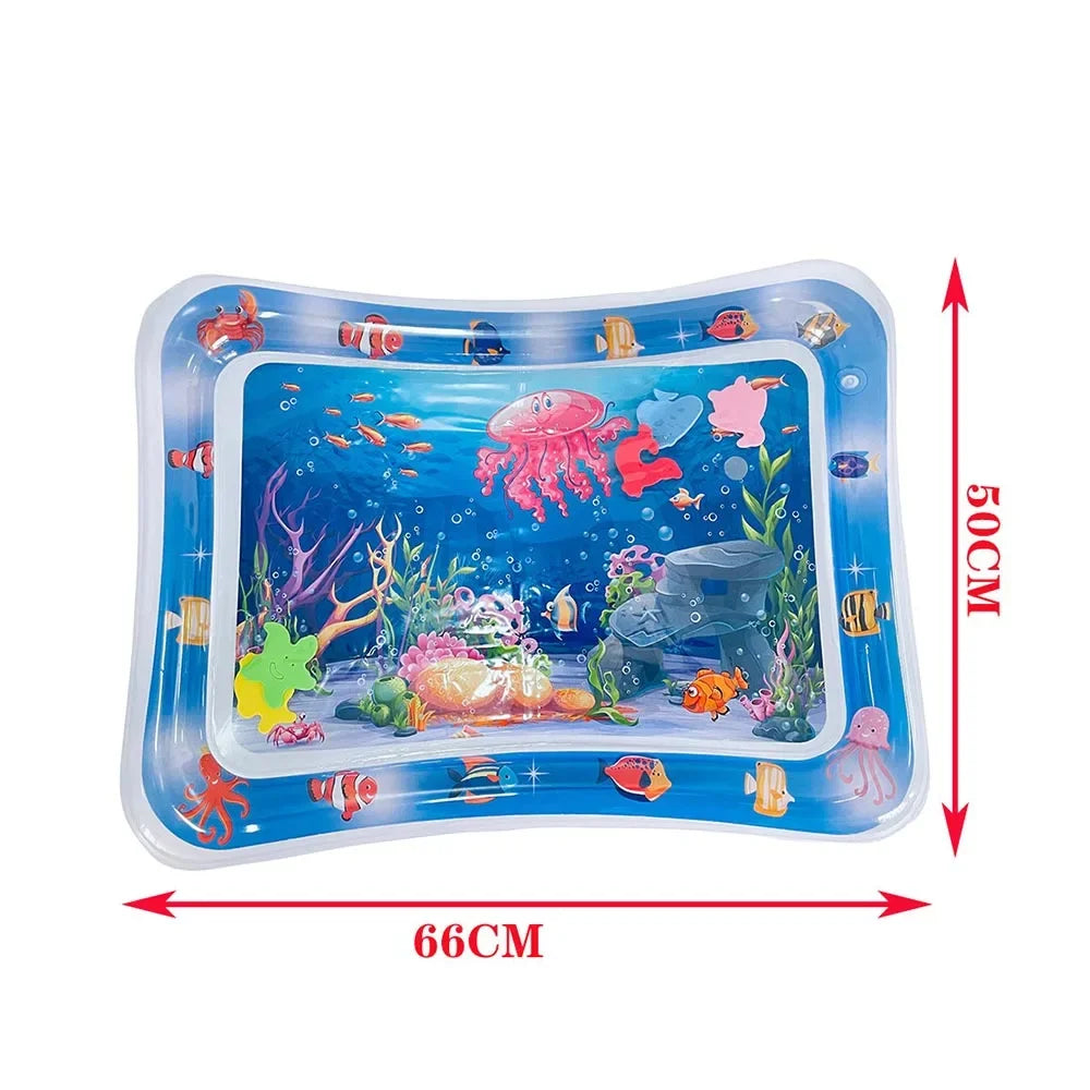 Cooling Pet Water Bed Cushion Thickened Inflatable Sensory Water Play Mat Puppy Rotundity Sleeping Mat Cat Bed Pets Accessories