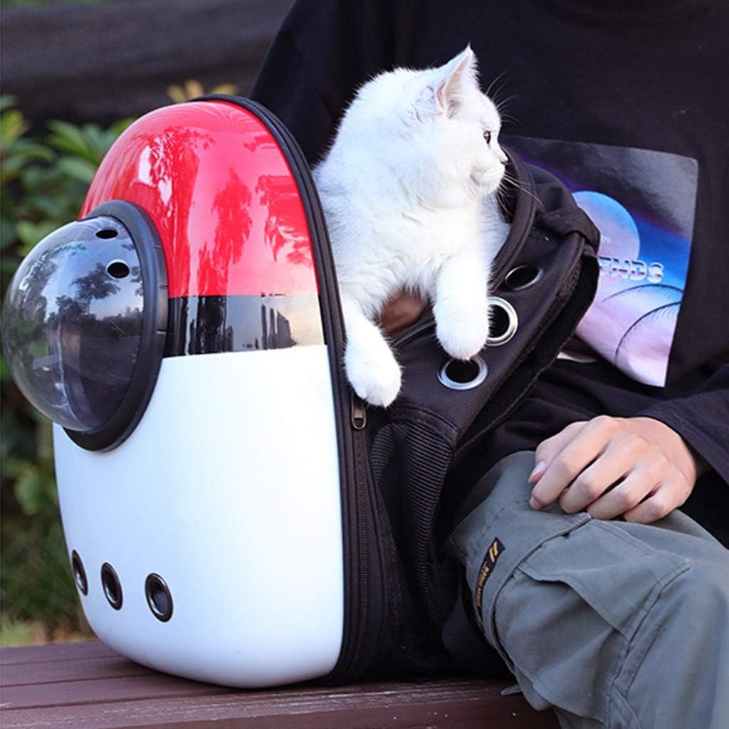 Pet Carry Bag Pet Backpack, Portable Cat Backpack Travel Bag Shoulder Bag Cat Bag Cat Supplies Pet Supplies