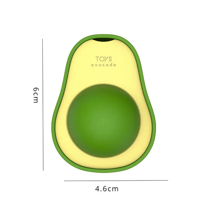 Natural Catnip Healthy Rotatable Wall Stick-On Ball Cats Teeth Cleaning Catnip Ball Toys Cat Catnip Scratching Supplies