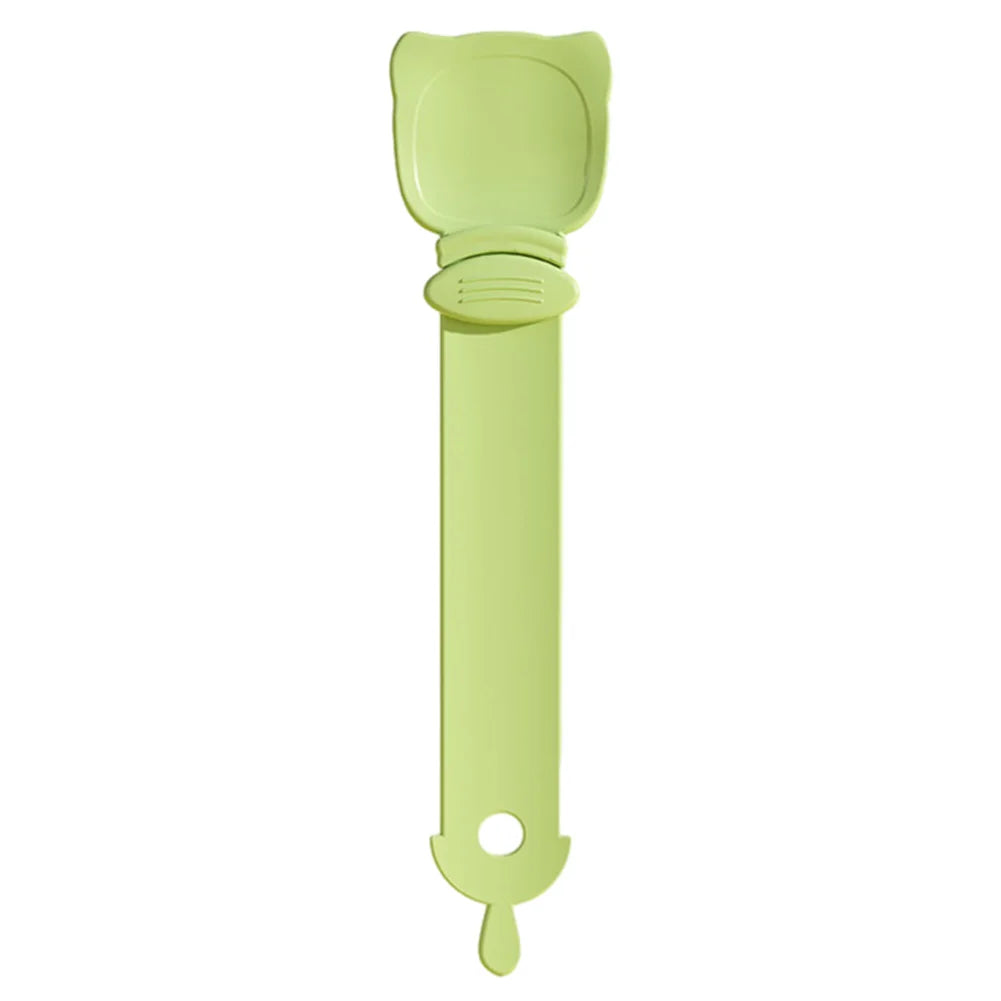 Cat Food Strip Squeezer Spoon Long Handle Cat Strip Feeder Meat Mud Cat Stripe Squeezer for Pet Cat'S Food Supplies