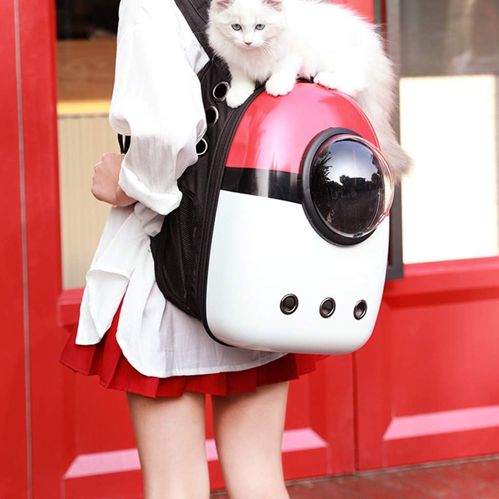 Pet Carry Bag Pet Backpack, Portable Cat Backpack Travel Bag Shoulder Bag Cat Bag Cat Supplies Pet Supplies